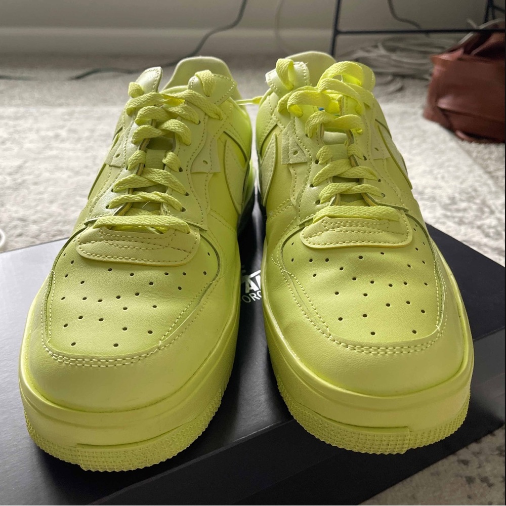 Nike Air Force 1 Fontanka ‘Yellow Strike’ size 12 W 10.5 M - Picture 7 of 9